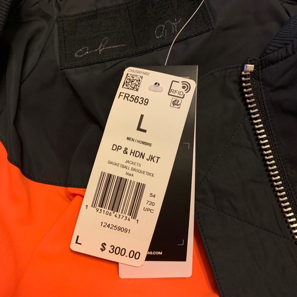 Adidas Daniel Patrick James Harden Bomber Jacket